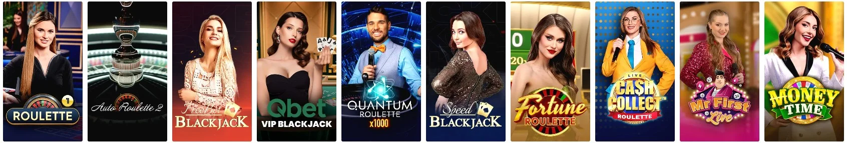Qbet Casino live casino